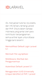 Mobile Screenshot of id-laravel.com