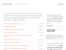 Tablet Screenshot of id-laravel.com